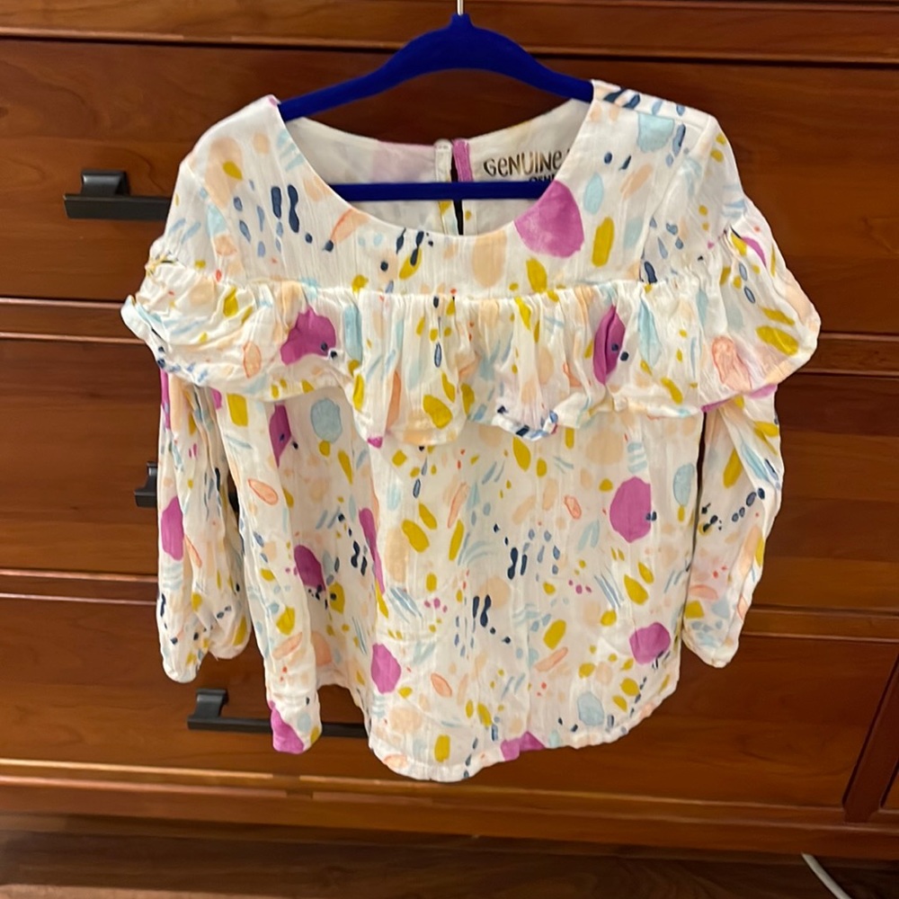 Lovely summer color blouse size 5 Osh Kosh Kids